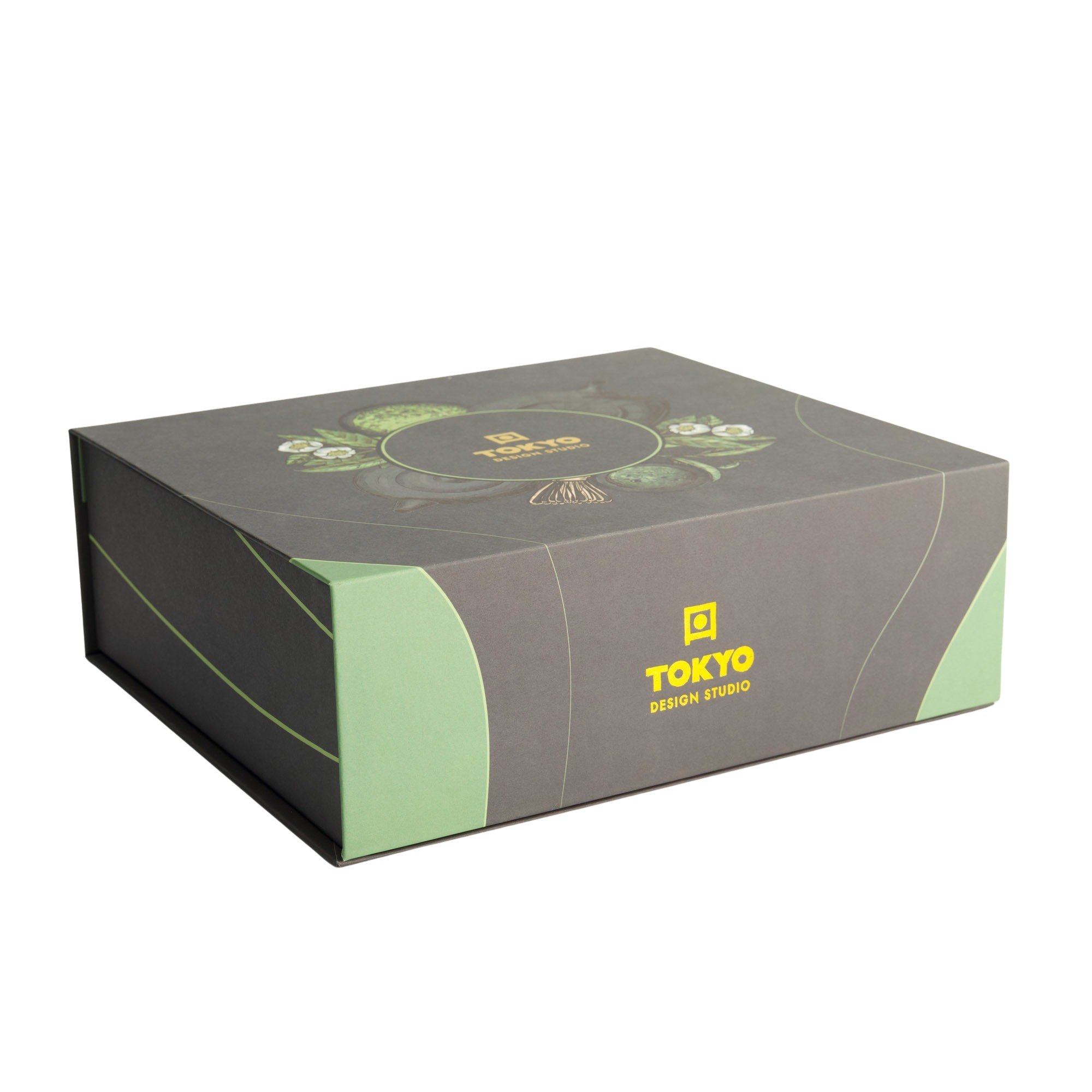 Matcha gavesæt - grå